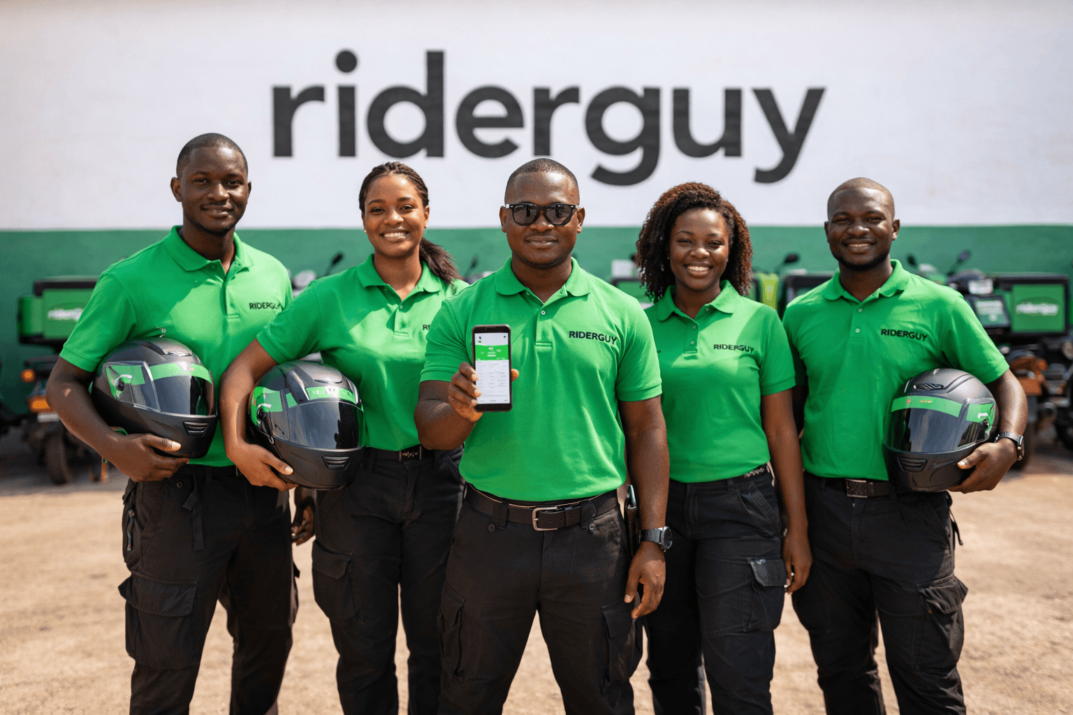 RiderGuy dispatch riders at the hub