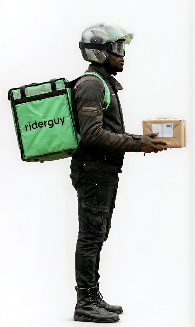 RiderGuy business delivery in action